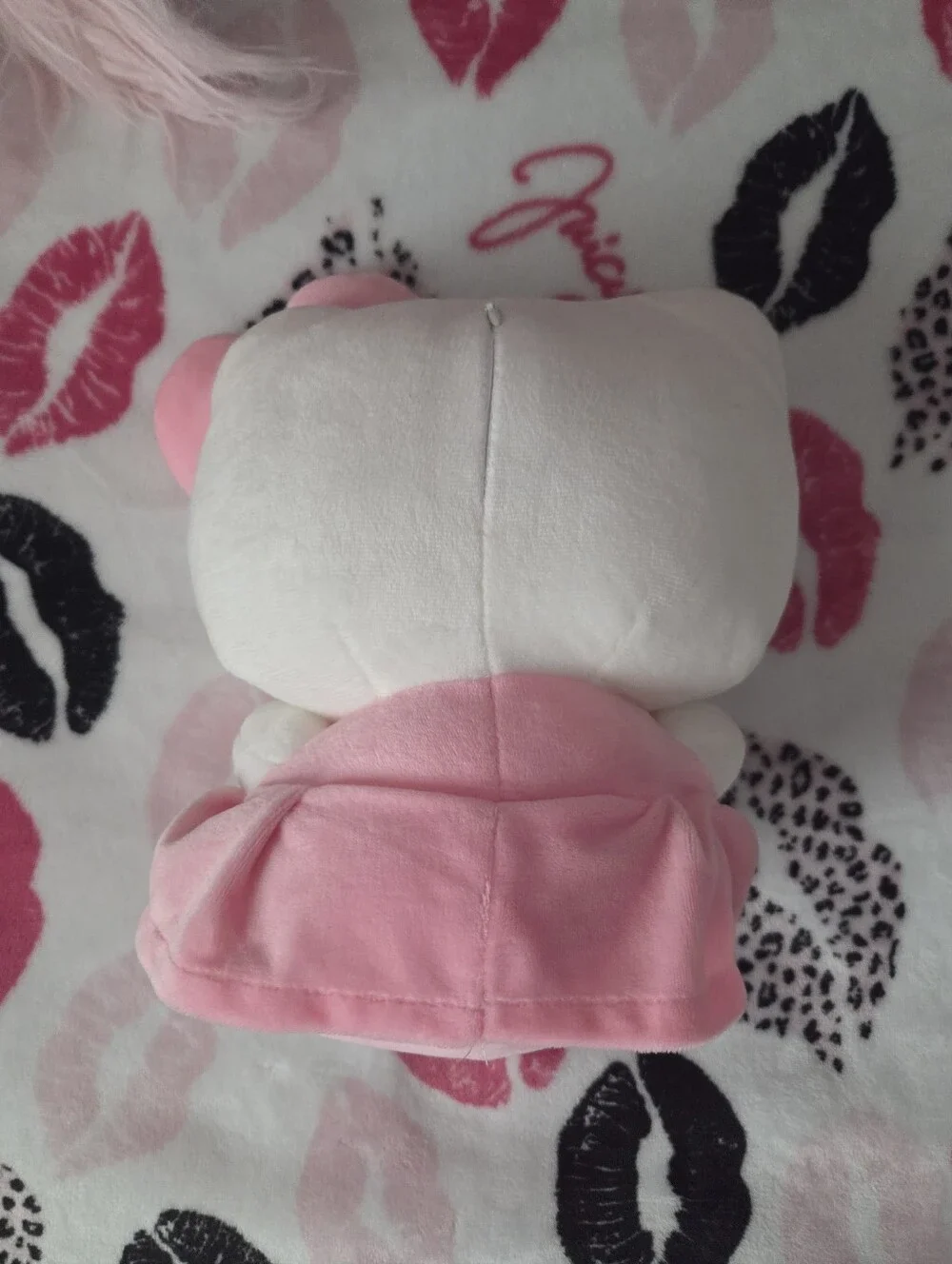 Hello Kitty Plush with Pink Dress and Heart